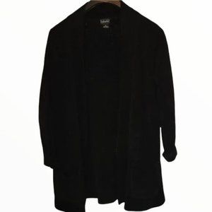 Rafaella Charcoal Black Vintage Lambwool Cardigan Sweater